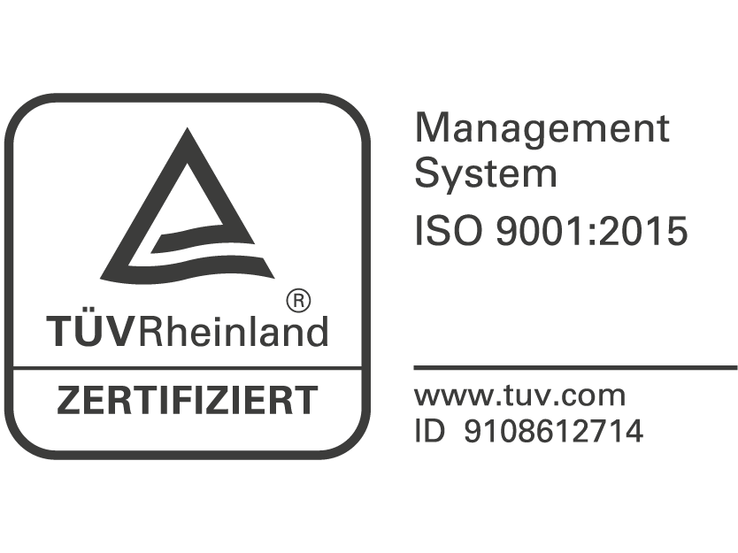 Zertifiziertes
                                                                                                                                                                                                                                                                                                                                                                                                                                                                                                                                                                                                                                                                                                                                                                                                                                                                        Qualitätsmanagementsystem
                                                                                                                                                                                                                                                                                                                                                                                                                                                                                                                                                                                                                                                                                                                                                                                                                                                                        ISO 9001:2015